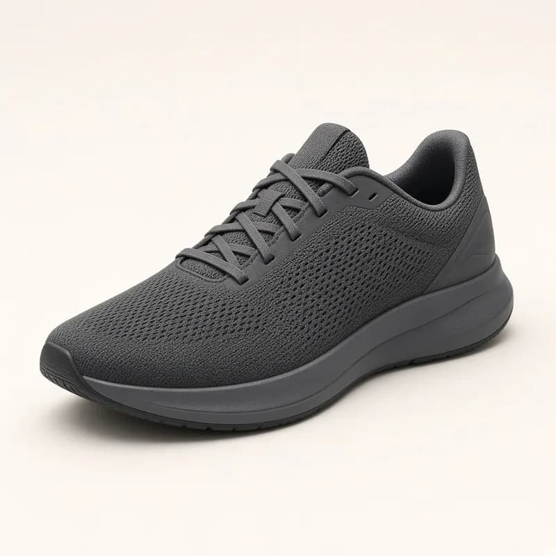 Charcoal road running shoe, illustrative product